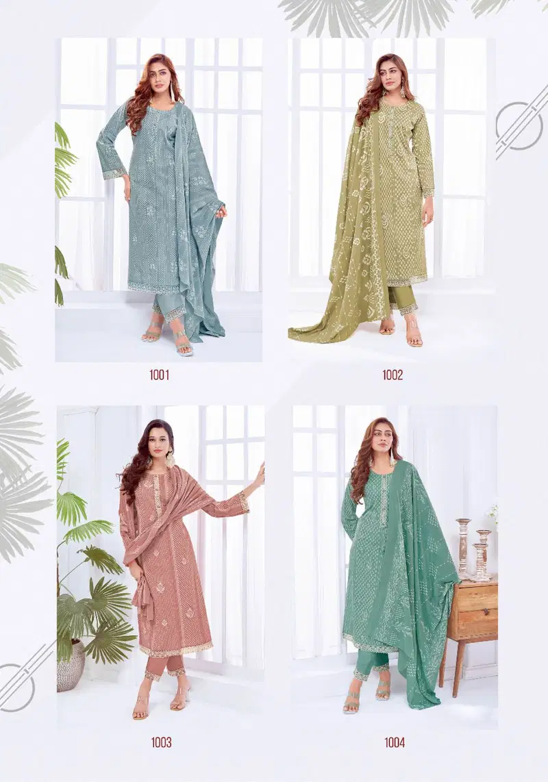 Kashvi Vol 01 By Suryajyoti Cotton Dress Material Bulk Orders In India